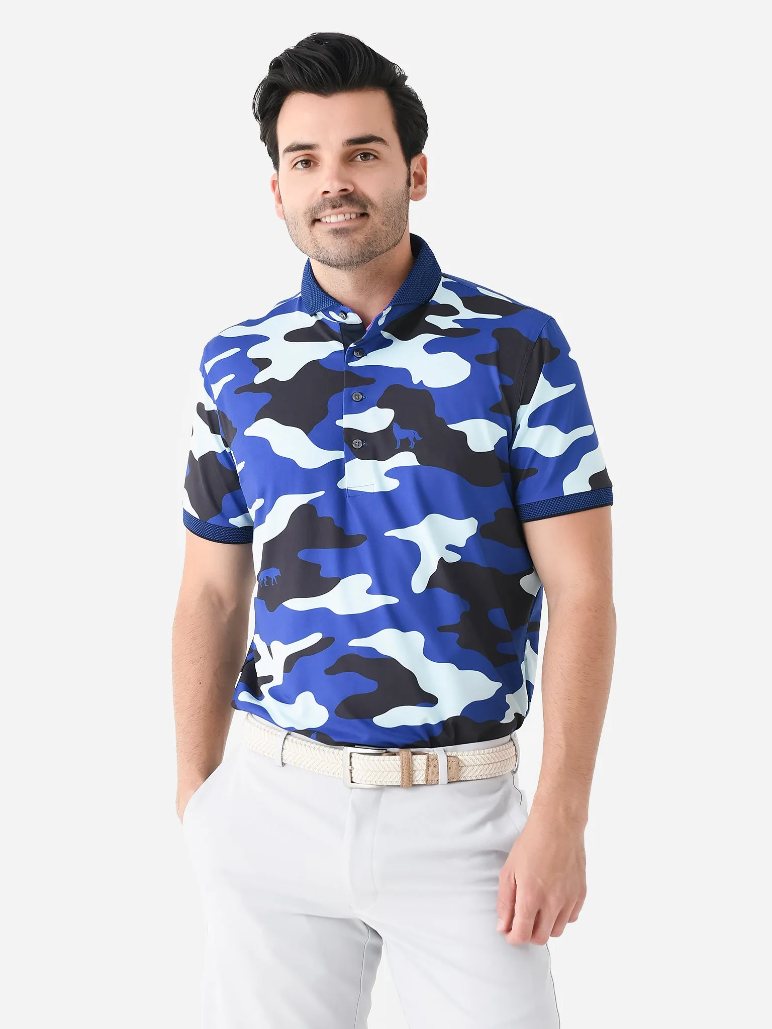     GREYSON  Men's Camoscape Polo    