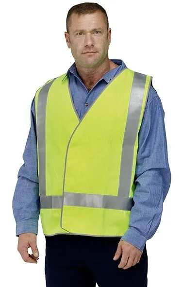 Guardian Safety VN68119 Hi Visibility Vest - Antistatic - Flame Resistant - Reflective Tape - 155GSM - Orange - S