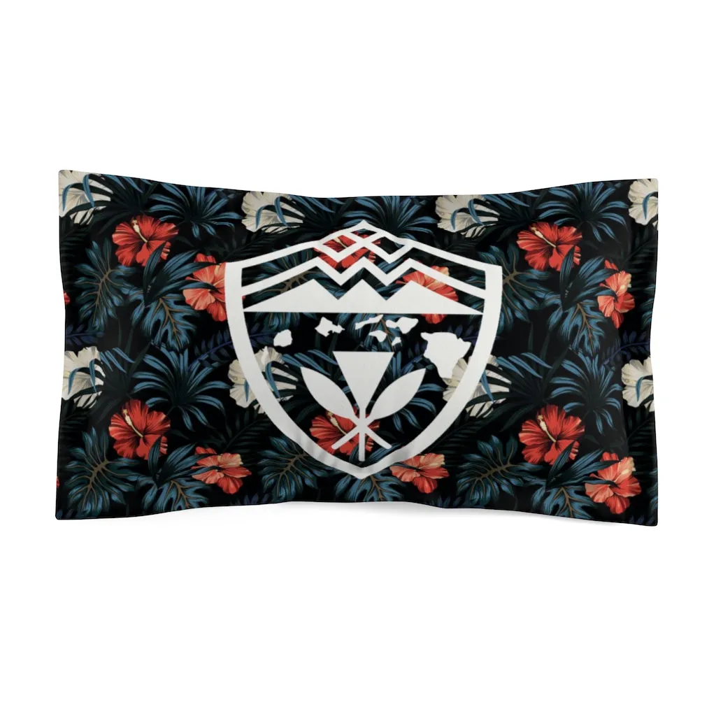 Hawaii Floral Shield Microfiber Pillow Sham