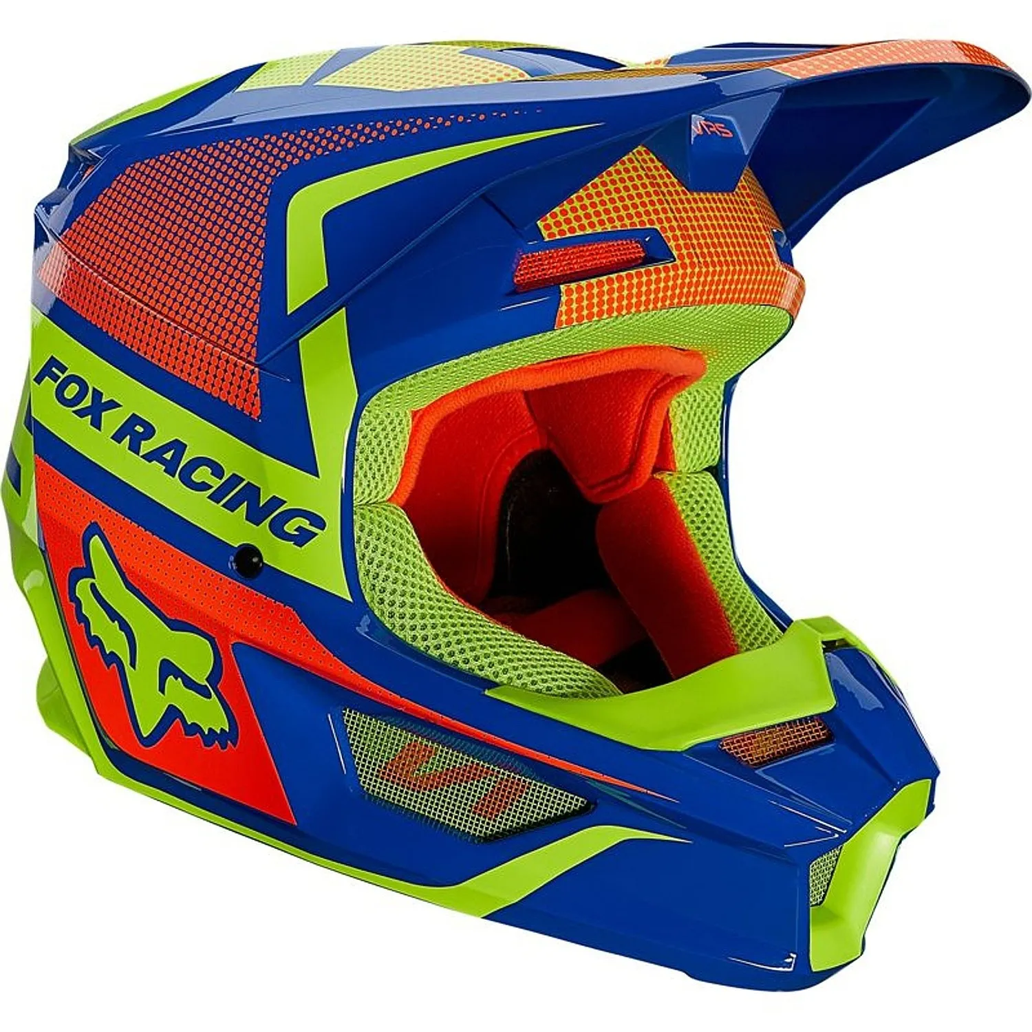 helmet Fox V1 Oktiv Mips - Blue