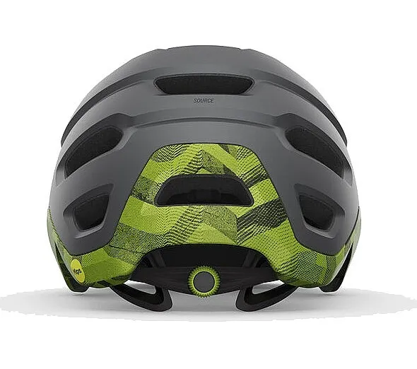 helmet Giro Source MIPS - Mat Metalic Black/Lime