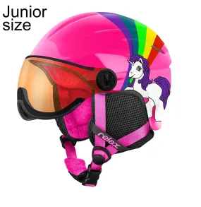 helmet Relax Twister Visor - RH27K/Shiny Pink/White/Purple - girl´s