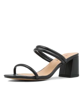 I LOVE BILLY Zammie Black Sandals