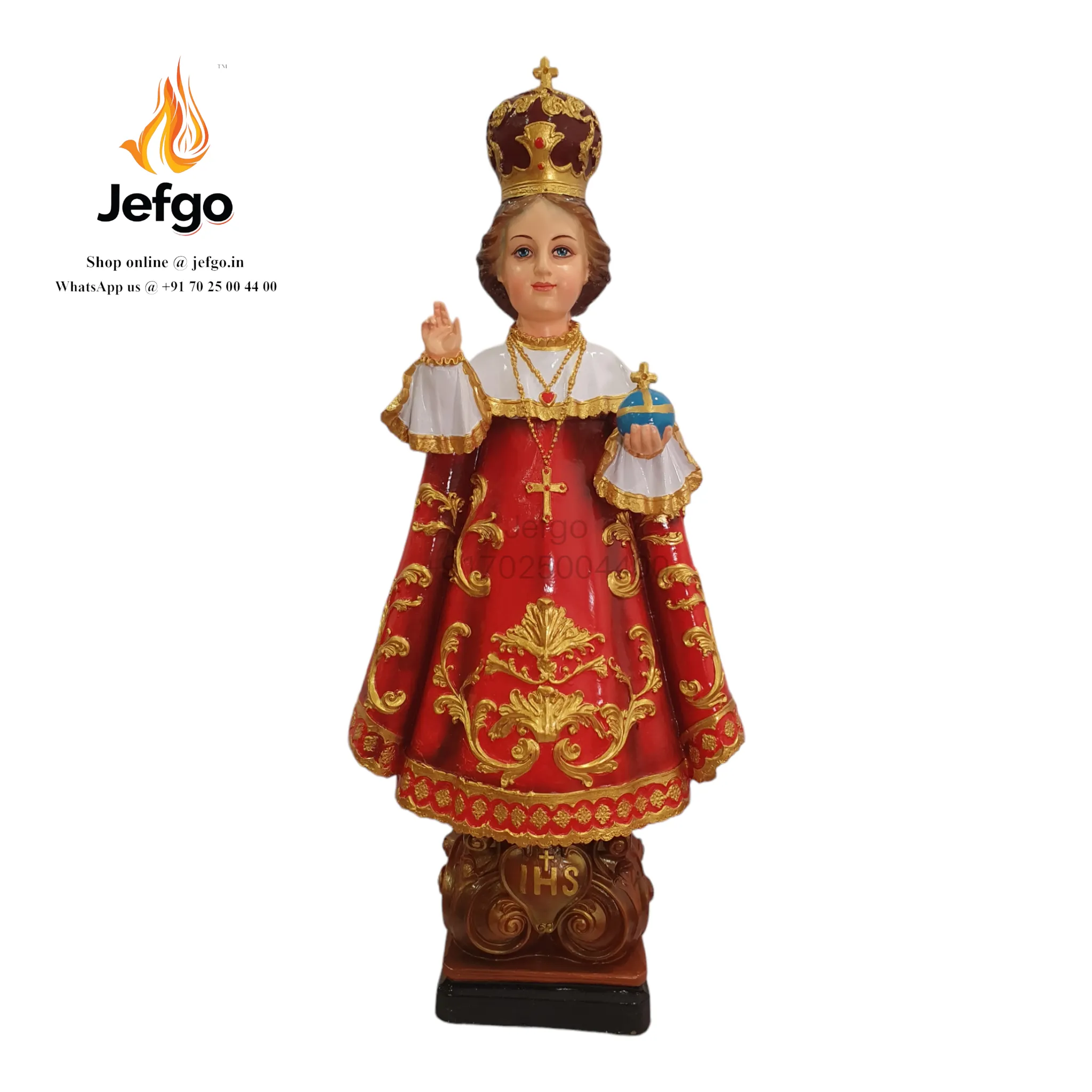 Infant Jesus Statue 3 Feet / 36 inch