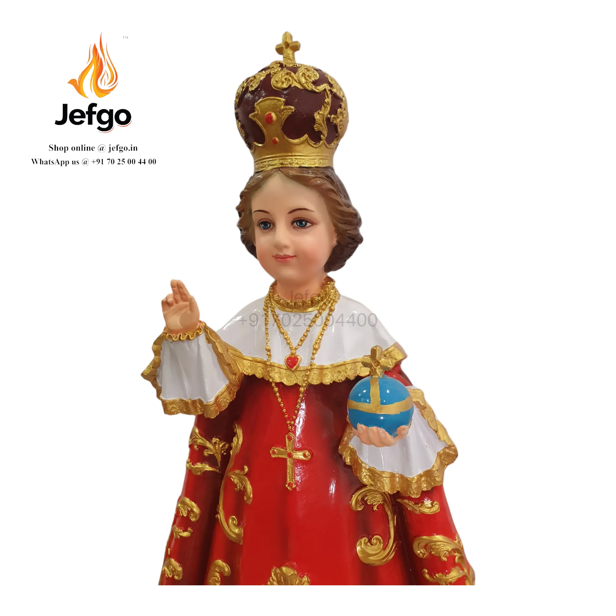 Infant Jesus Statue 3 Feet / 36 inch