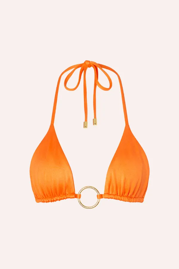 Isle Hoop Halter Orange