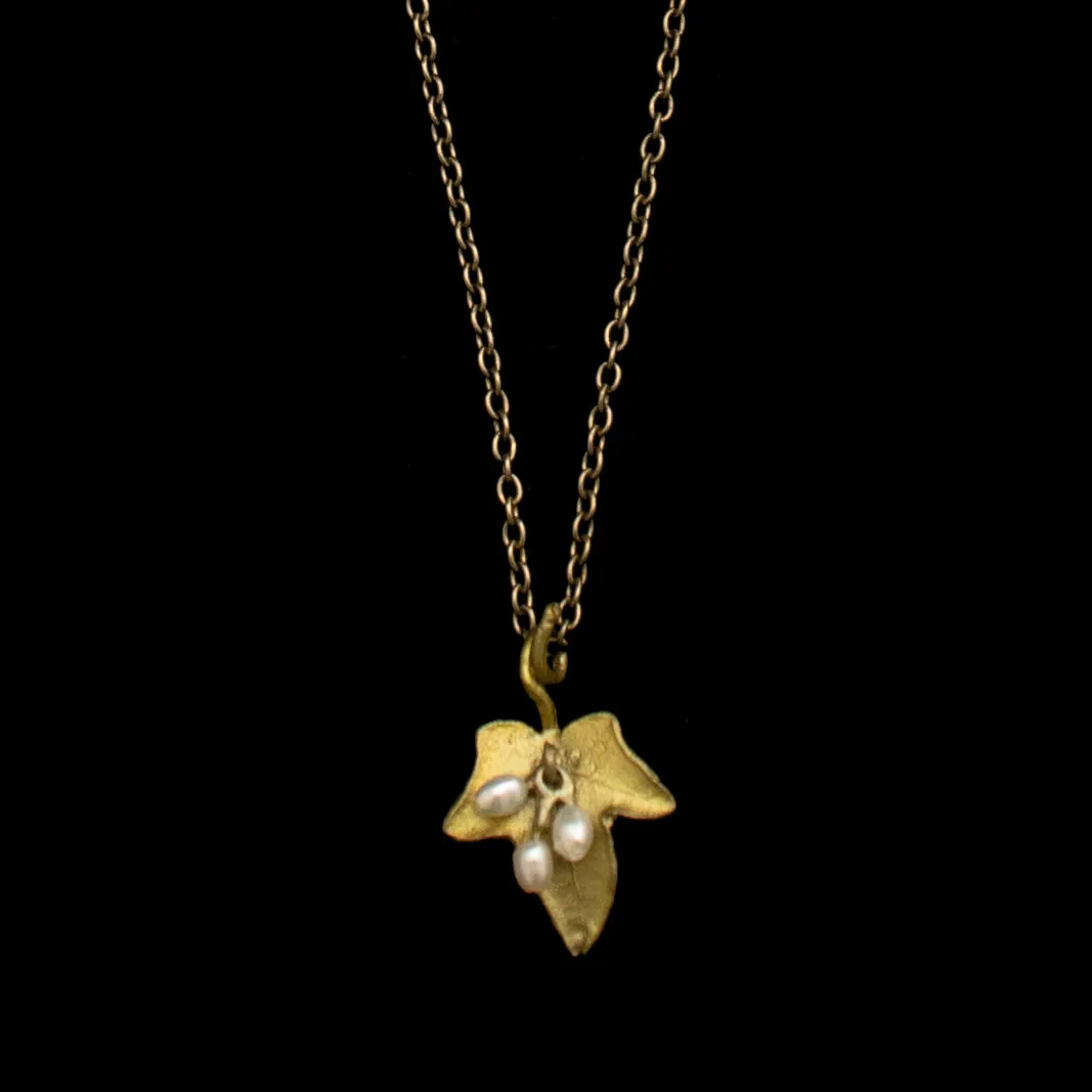 Ivy 16 Inch Adjustable Dainty Pendant Necklace by Michael Michaud