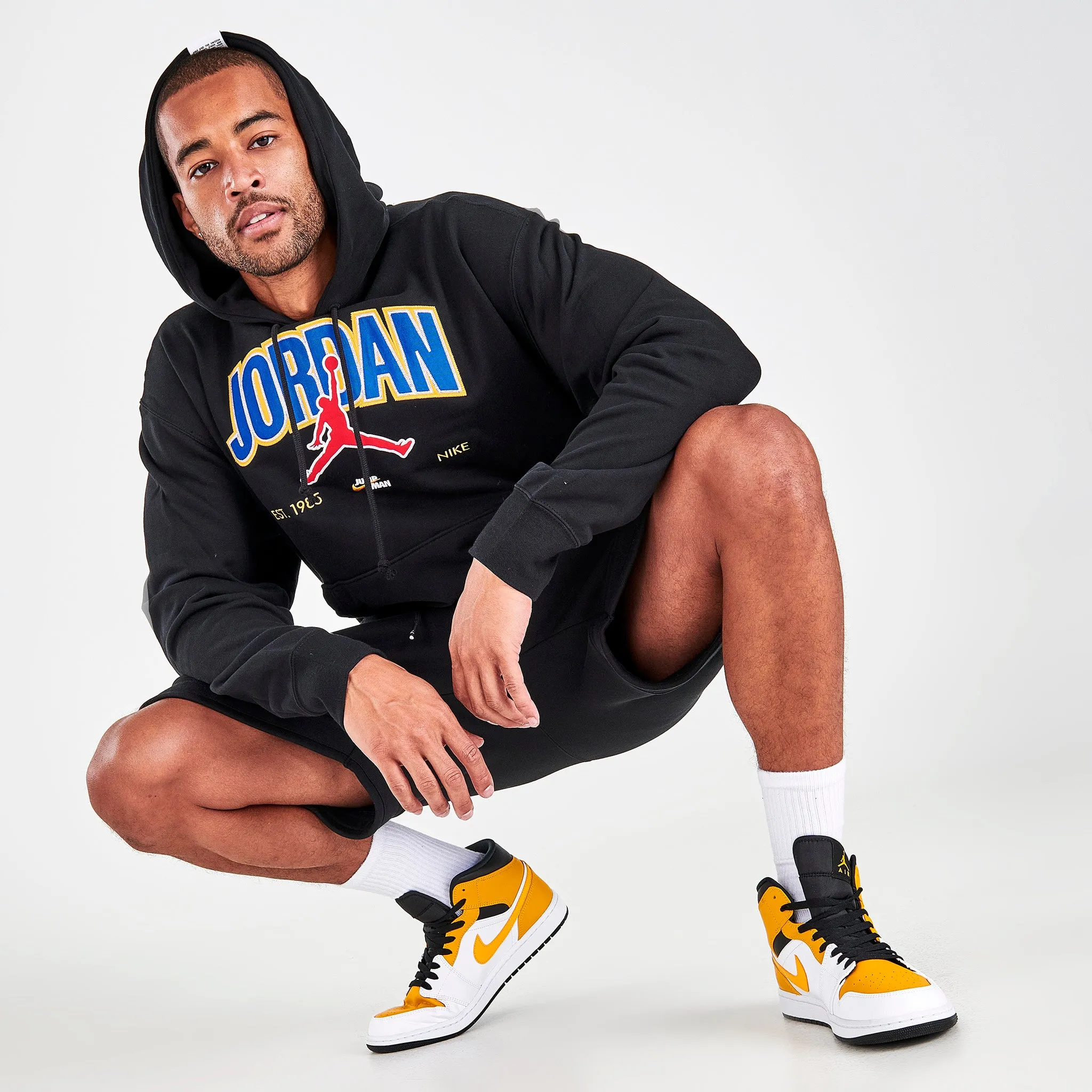 Jordan Jumpman Pullover Hoodie / Black