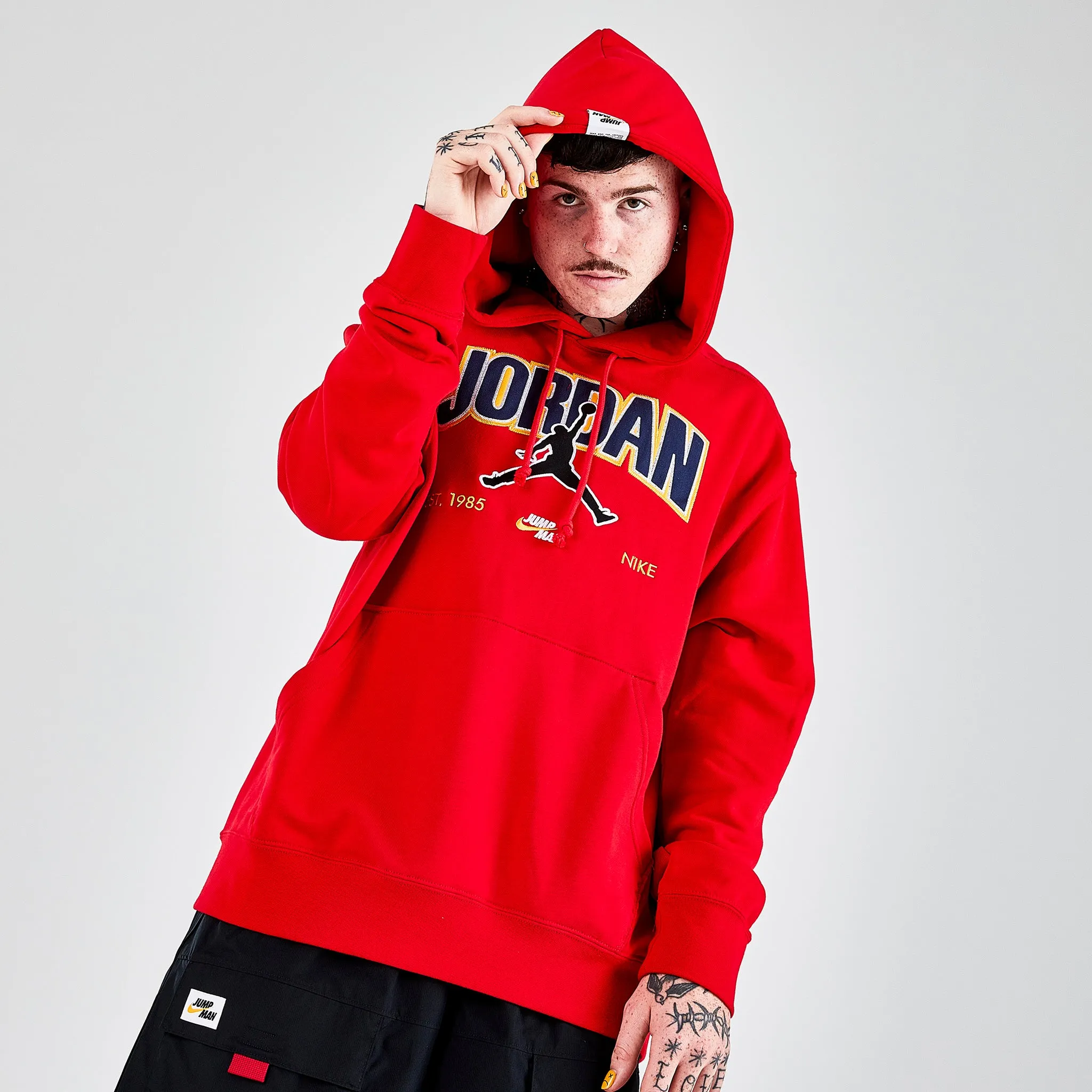 Jordan Jumpman Pullover Hoodie / University Red