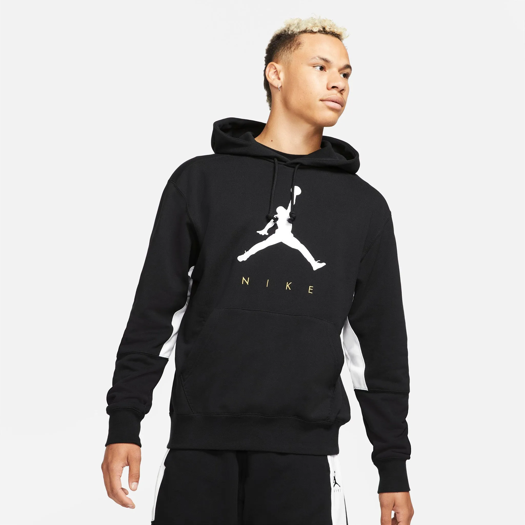 Jordan Jumpman Pullover Hoodie Black / White - Black