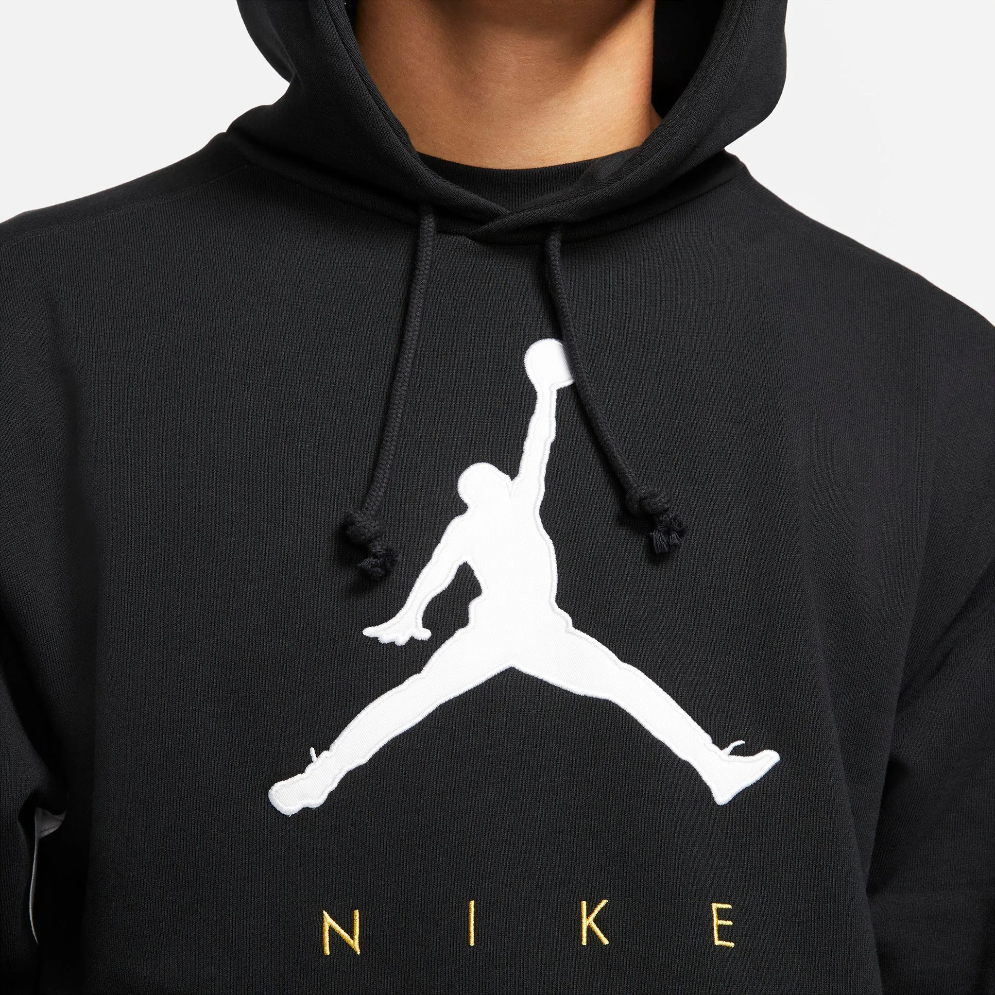 Jordan Jumpman Pullover Hoodie Black / White - Black