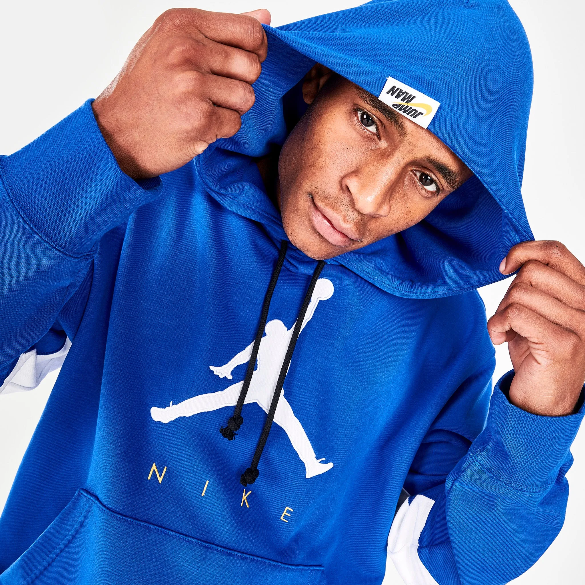 Jordan Jumpman Pullover Hoodie Game Royal / White - Black