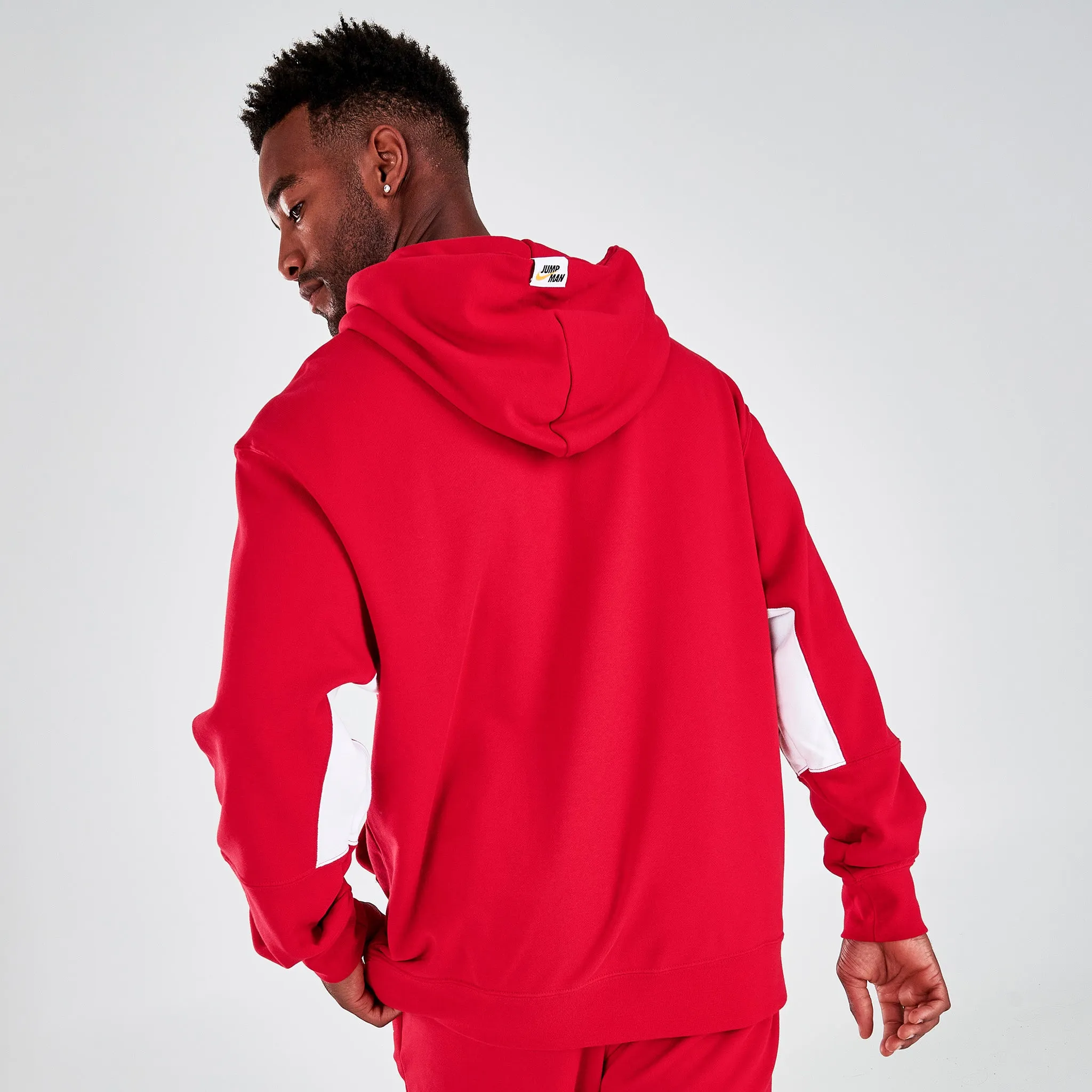 Jordan Jumpman Pullover Hoodie Gym Red / White - Black