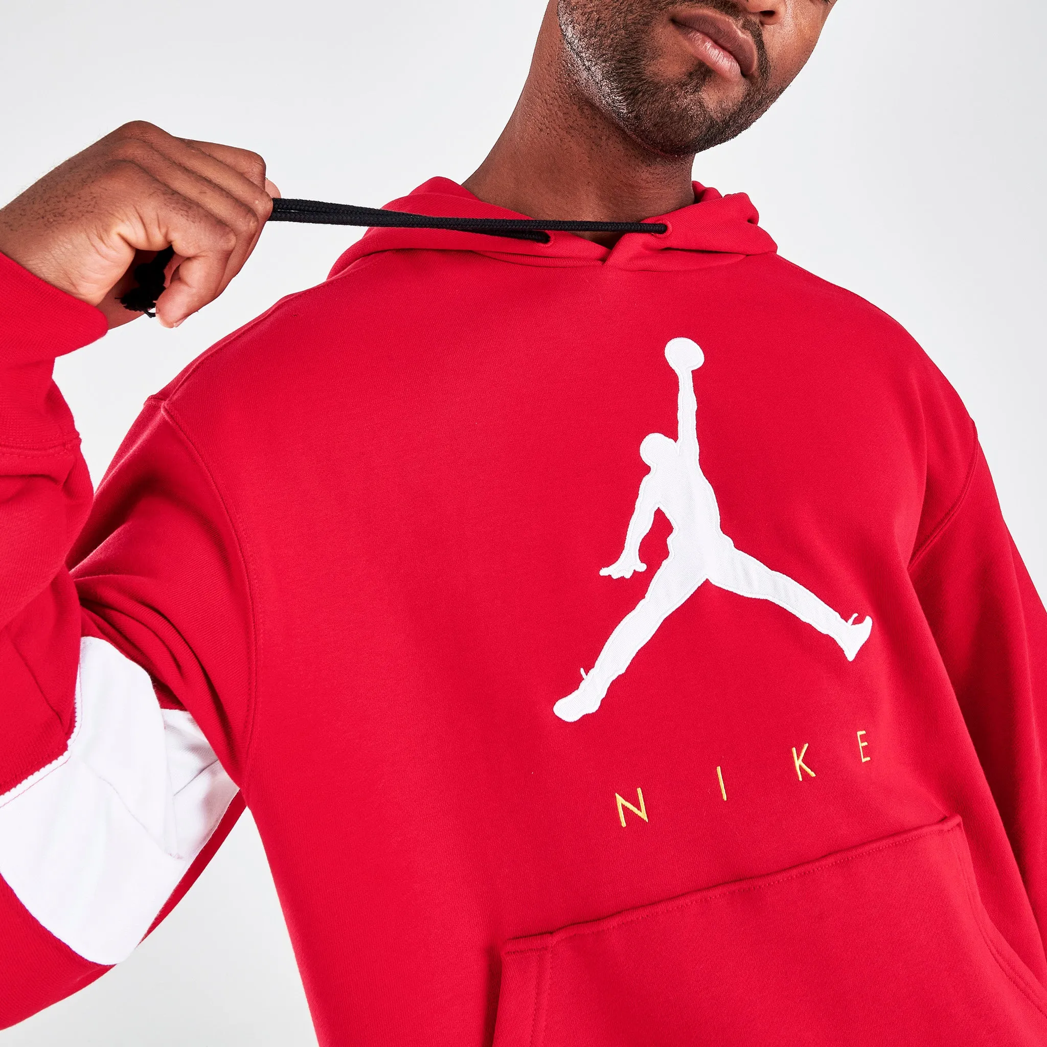 Jordan Jumpman Pullover Hoodie Gym Red / White - Black