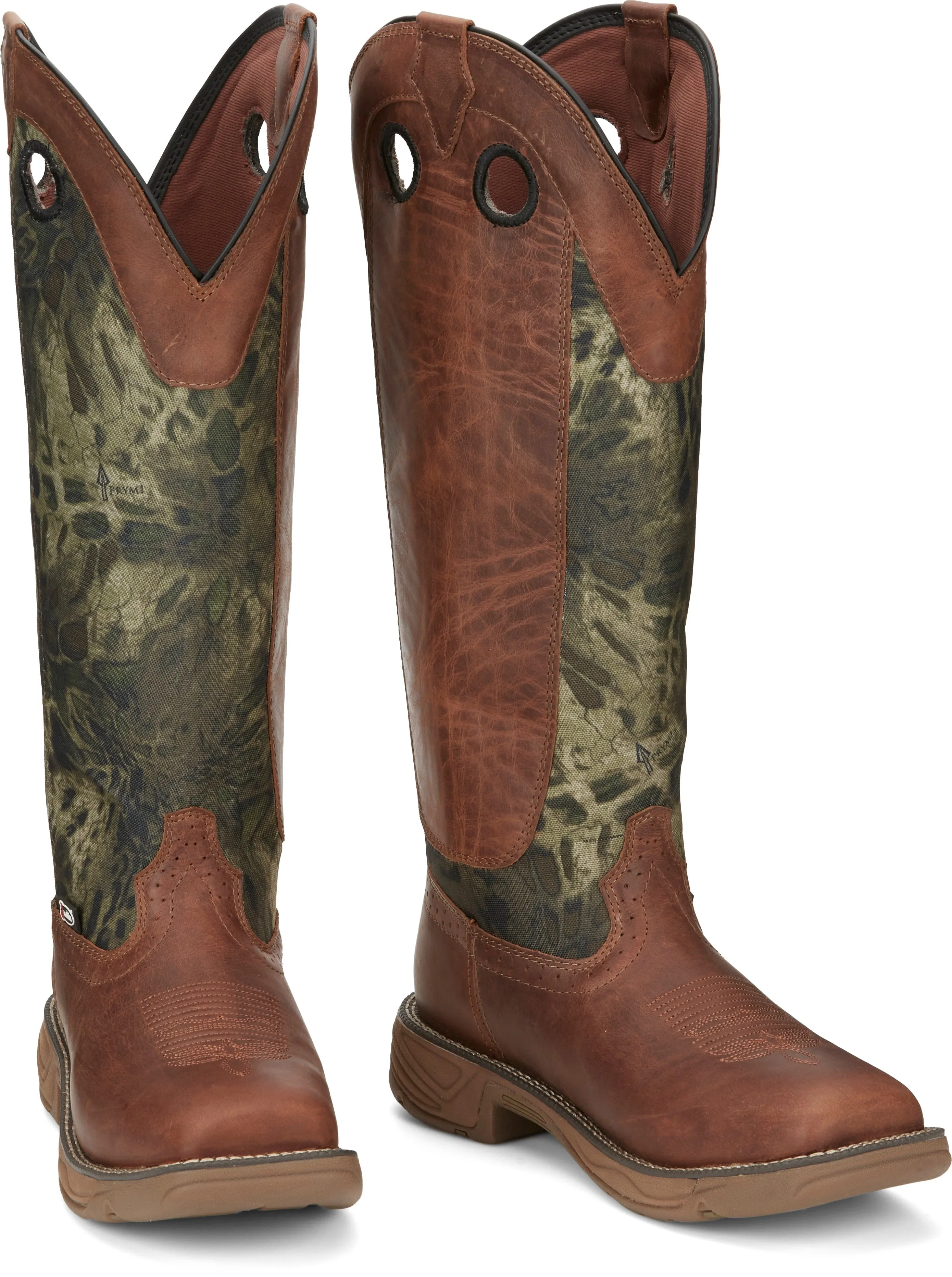 Justin Men's Rush Strike Brown Snake Resisting Work Boot SE4380