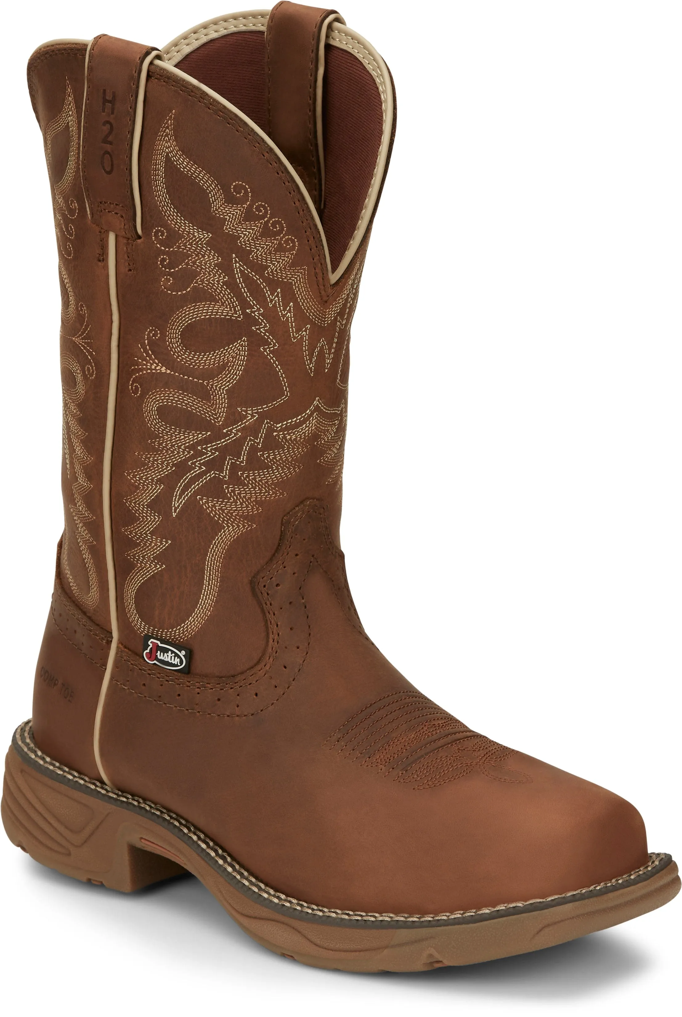 Justin Women's Rush Rustic Tan 11