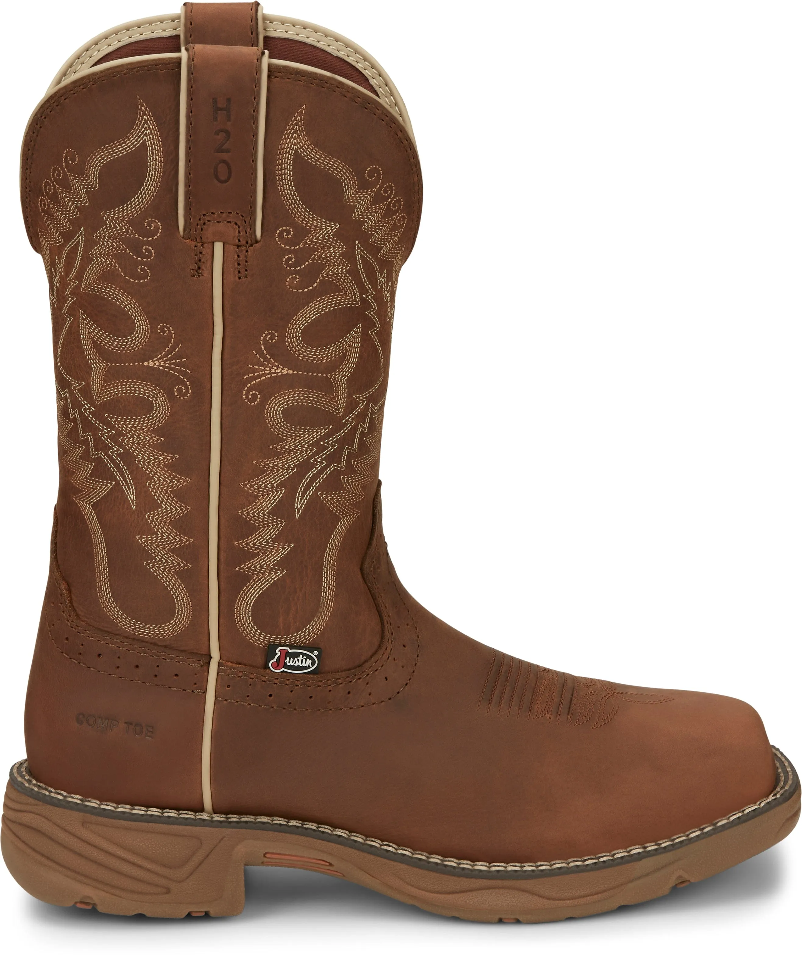 Justin Women's Rush Rustic Tan 11