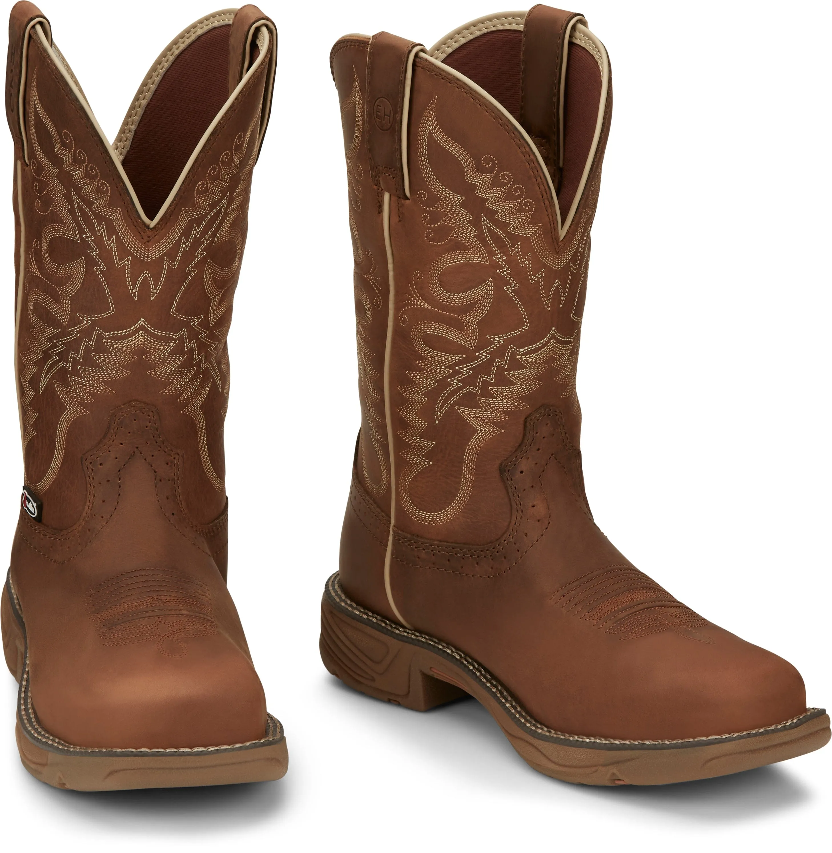 Justin Women's Rush Rustic Tan 11