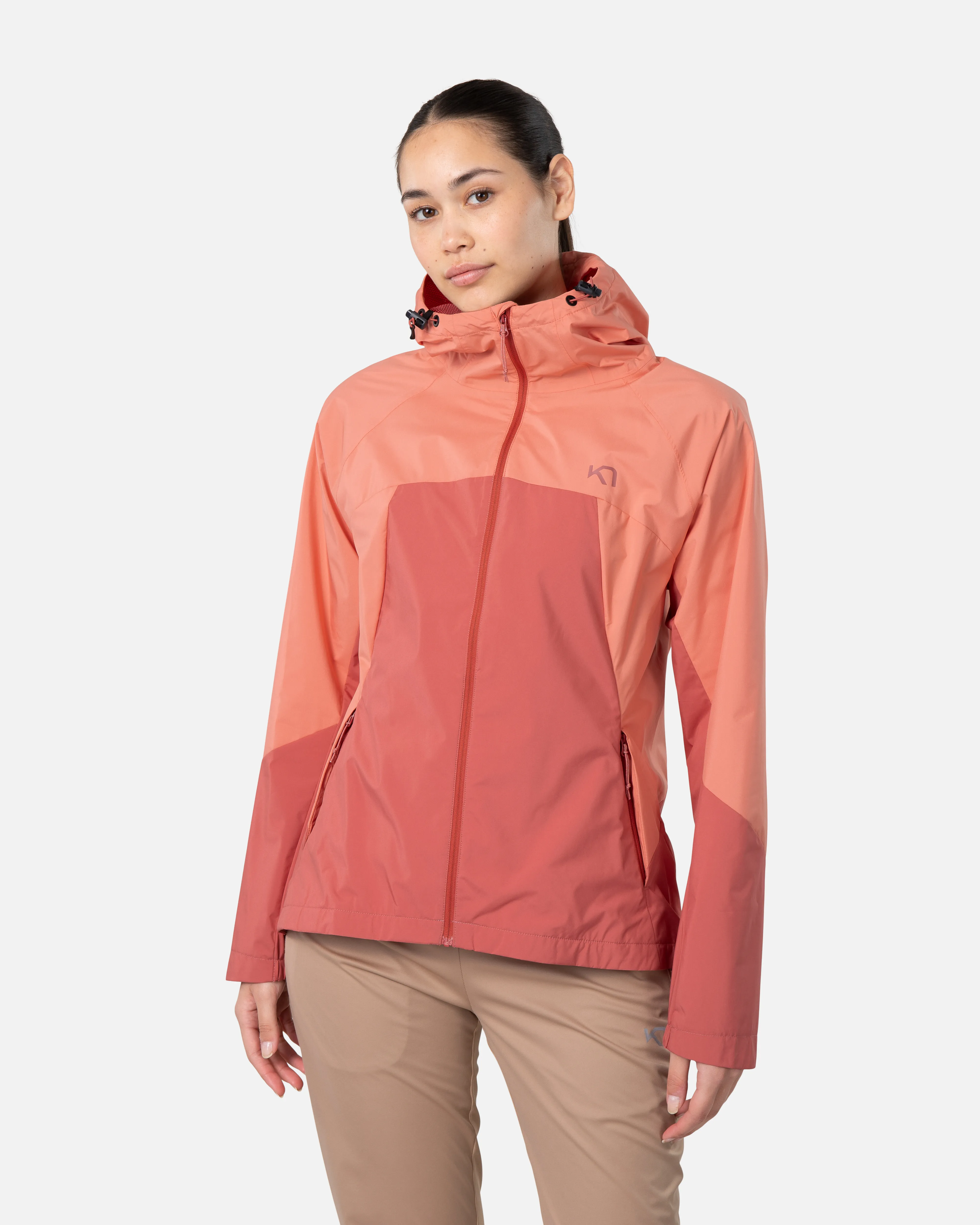 Kari Traa Women's Thale Shell Jacket Dark Dusty Orange Pink | Buy Kari Traa Women's Thale Shell Jacket Dark Dusty Oran