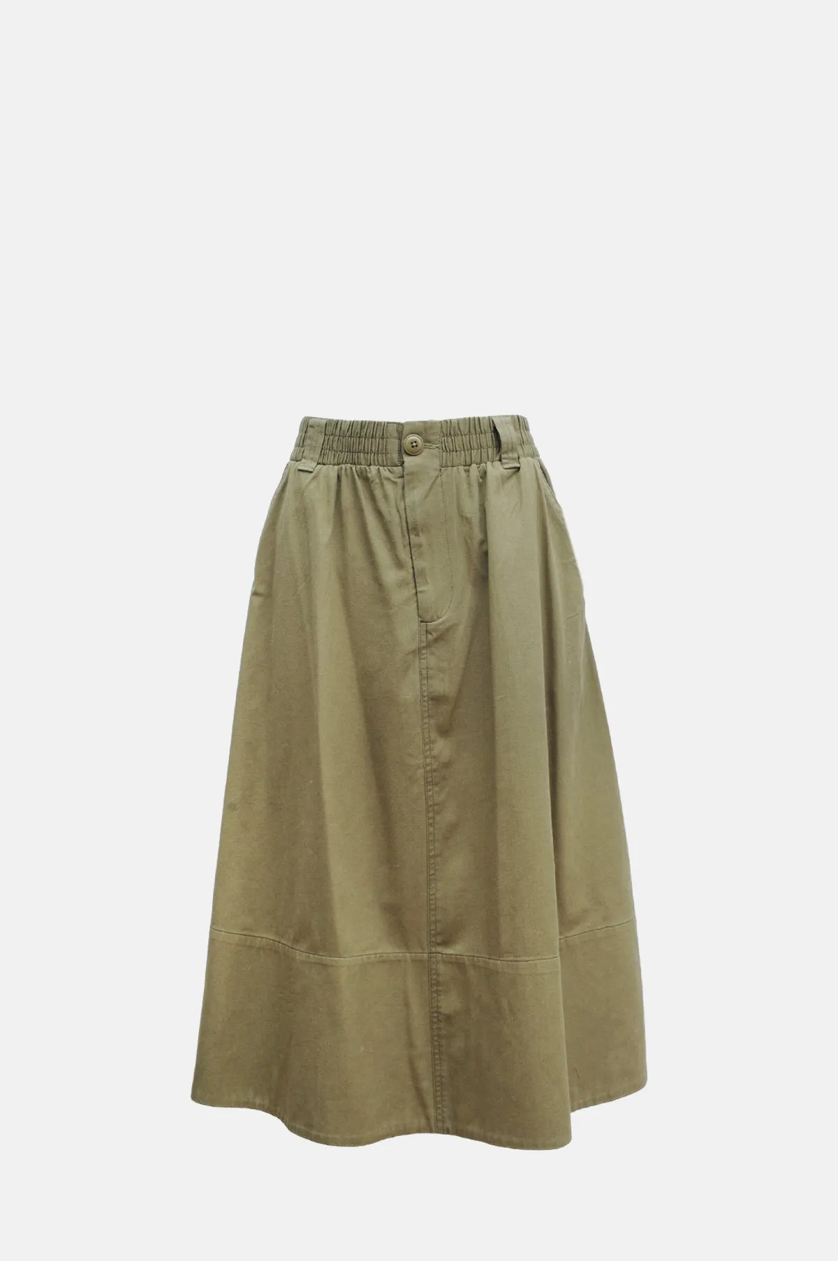 Karina Cotton Skirt Tan