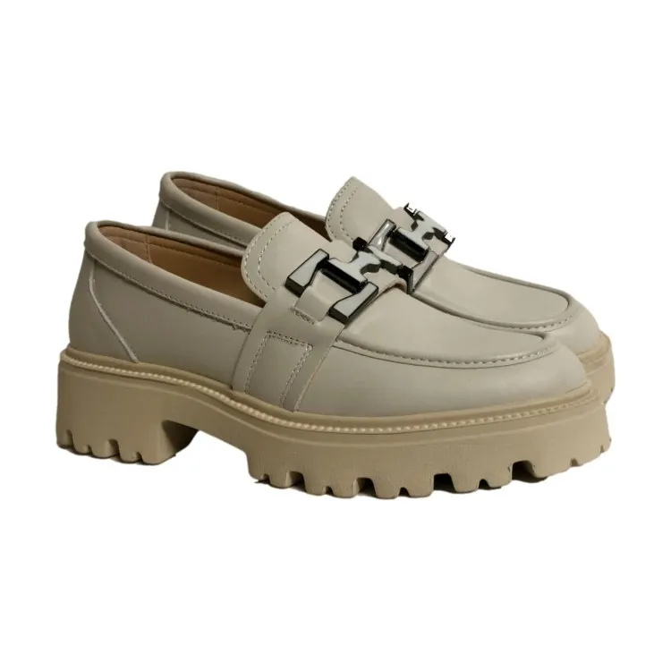 KEYS K 9380 Scarpe Donna Mocassino Gioiello Perla