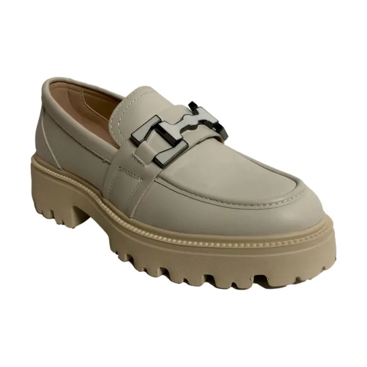 KEYS K 9380 Scarpe Donna Mocassino Gioiello Perla