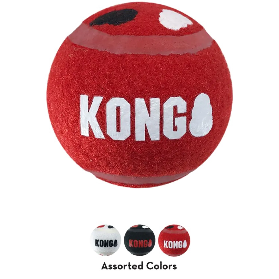 KONG Signature Sport Balls 3-pk XS