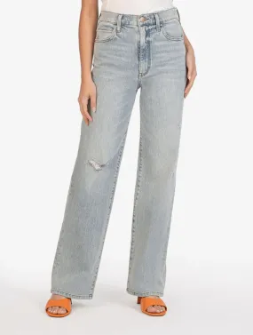 Kut From The Kloth Sienna High Rise Wide Leg Jeans in Dedication