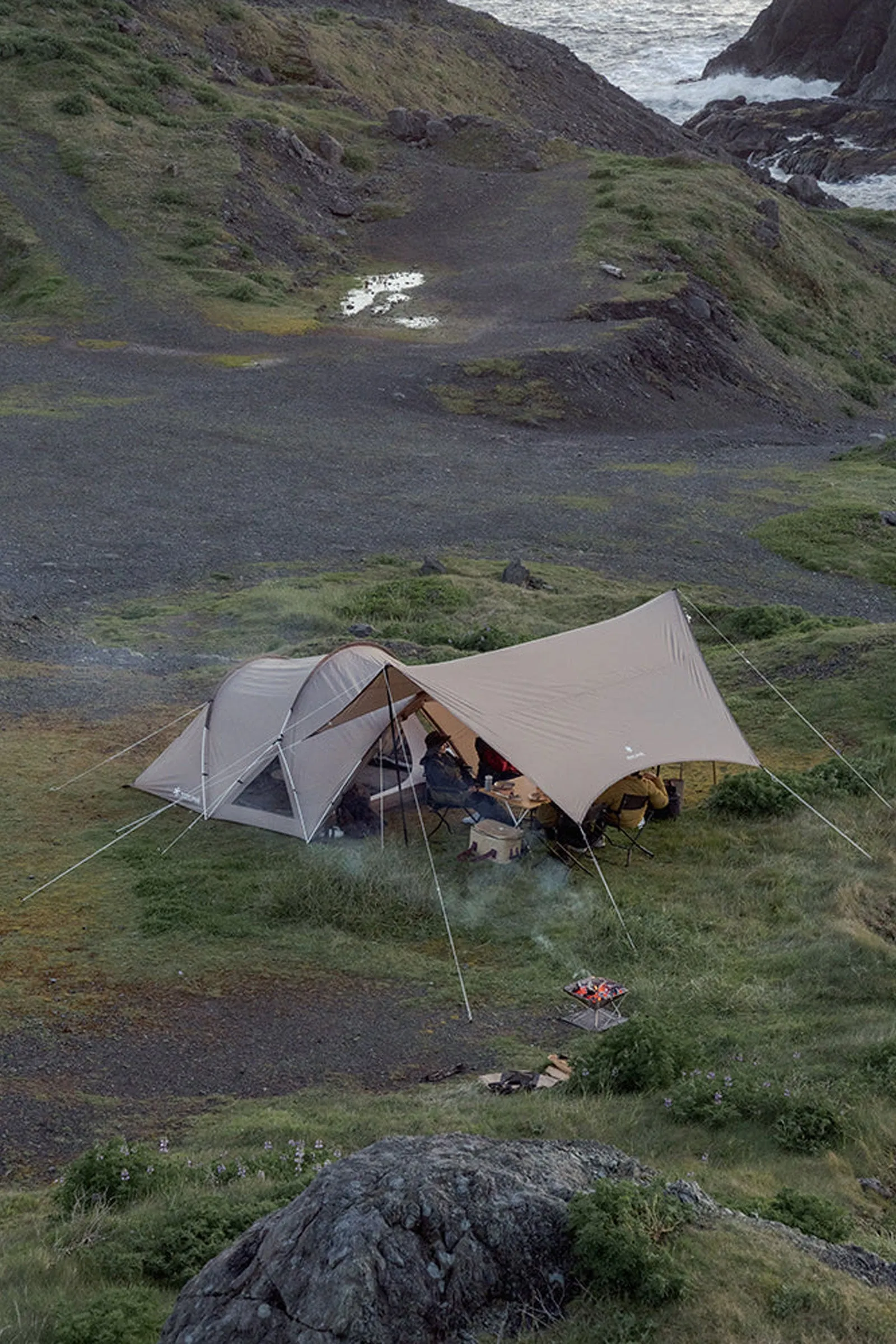 LANDNEST M TENT TARP SET