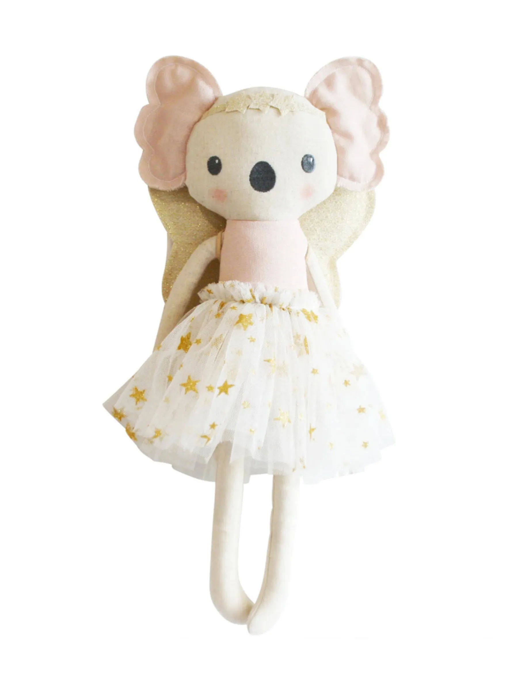 Large Koala Ivory Gold Fairy Children's Doll.