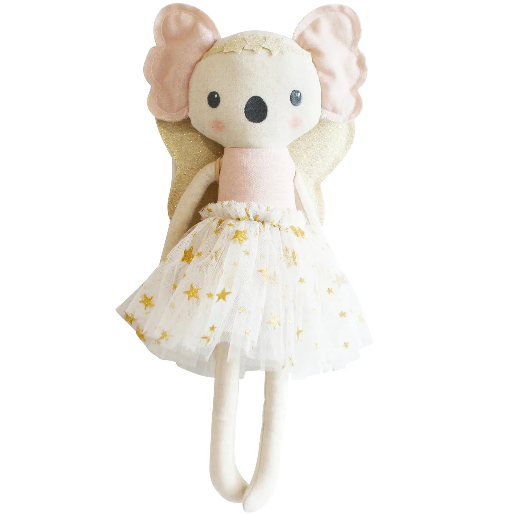 Large Koala Ivory Gold Fairy Children's Doll.