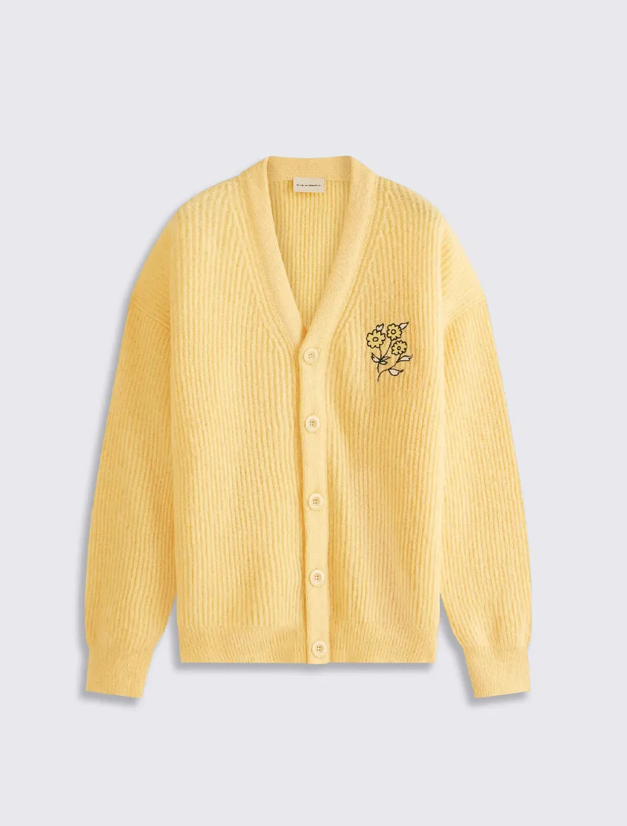 Le cardigan mohair