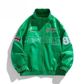 Leather Cafe Racer Jacket