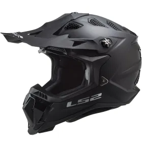 LS2 MX700 Subverter Evo II Plain Helmet - Noir Matt Black