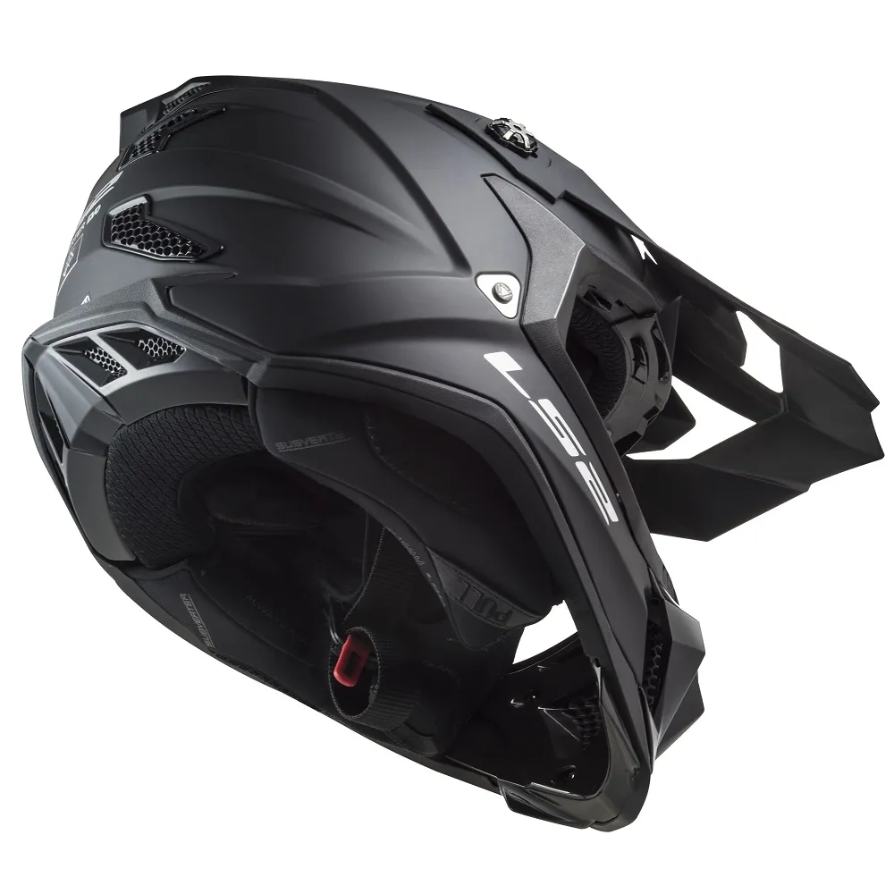 LS2 MX700 Subverter Evo II Plain Helmet - Noir Matt Black