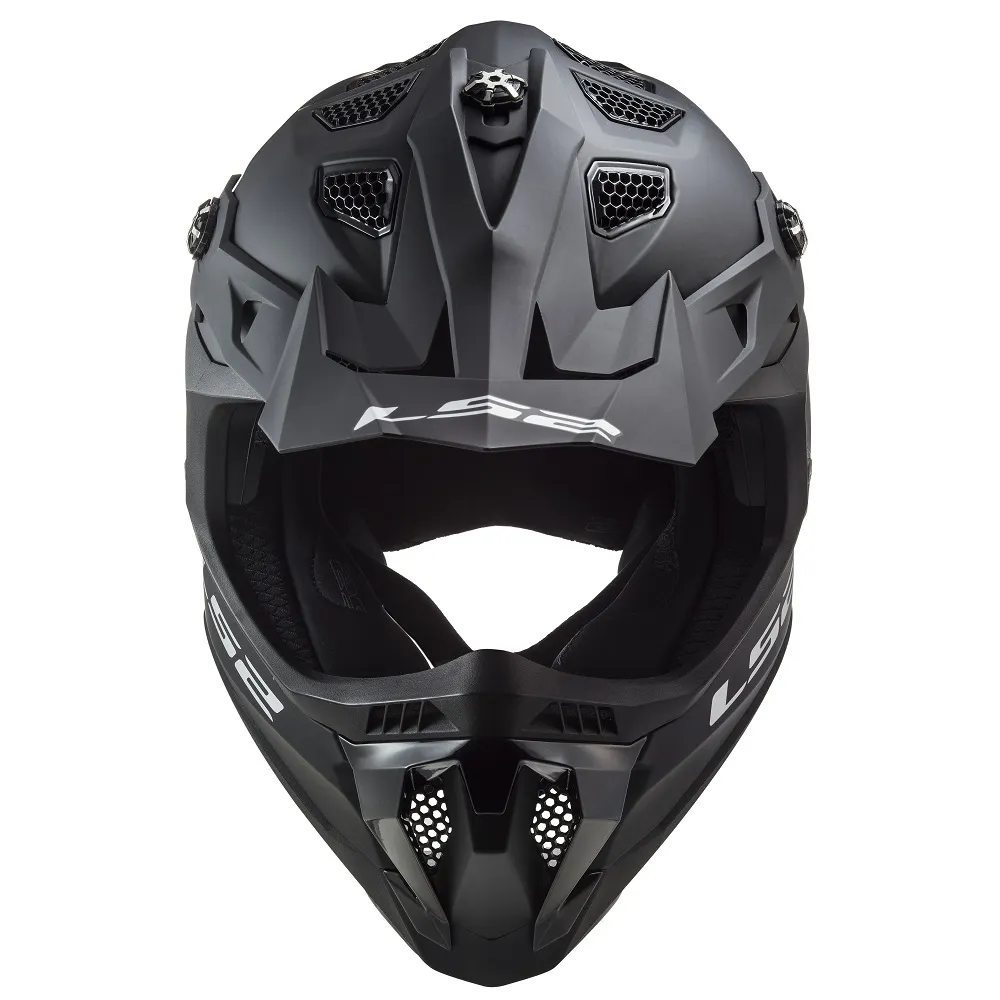 LS2 MX700 Subverter Evo II Plain Helmet - Noir Matt Black