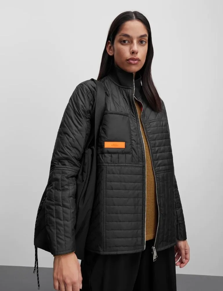 Mads Norgaard Quilt Jakobine Jacket - Black: 34 (UK 8)