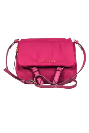 Marc Jacobs - Magenta Pink Nylon Crossbody Bag