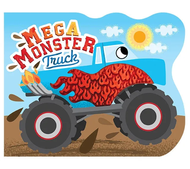 Mega Monster Truck - Touch & Feel Board Book