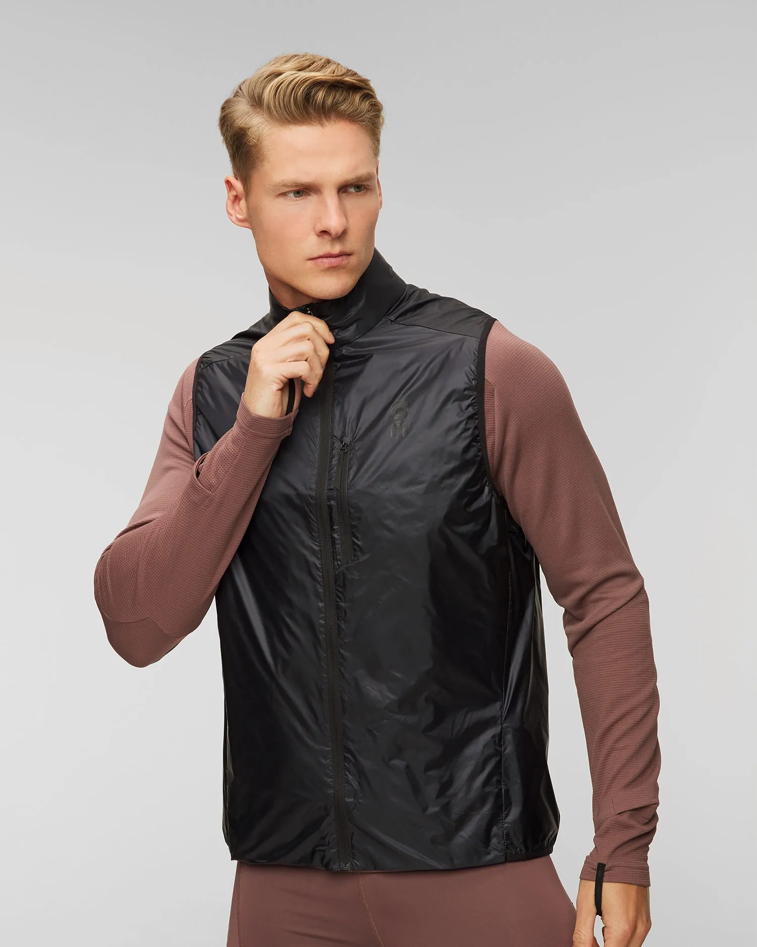 Men's On Running Weather-Vest 1MD10480553-black