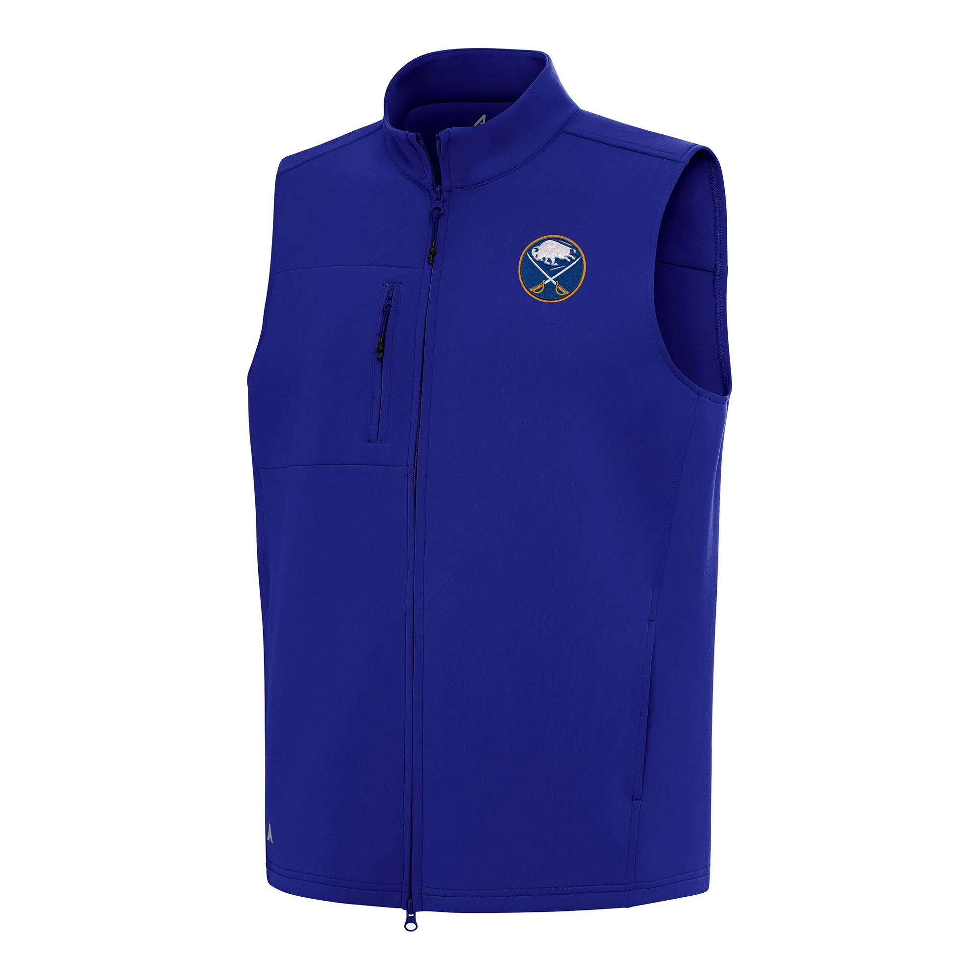 Men's Buffalo Sabres Antigua Royal Demand Full-Zip Vest