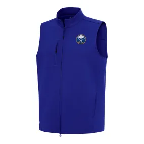 Men's Buffalo Sabres Antigua Royal Demand Full-Zip Vest