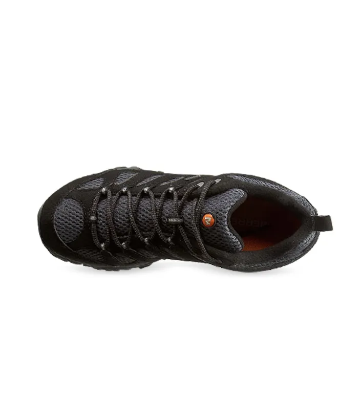 merrell moab vent gore-tex mens black granite