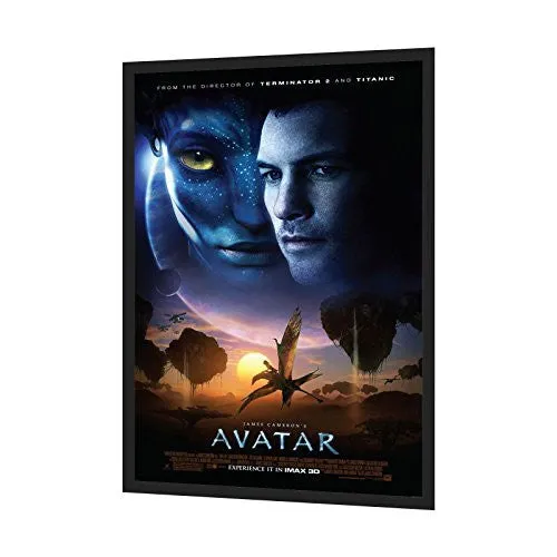 MOVIE POSTER FRAME 27X40 INCH, BLACK SNAPEZO PROFILE, HOME THEATER POSTER FRAME, PROFESSIONAL SERIES FOR ONE SHEET MOVIE POSTERS