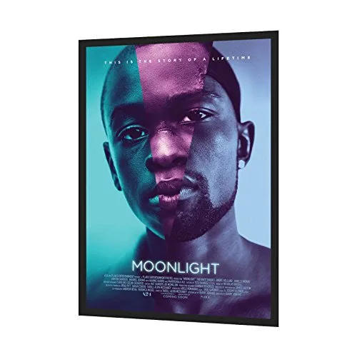 MOVIE POSTER FRAME 27X40 INCH, BLACK SNAPEZO PROFILE, HOME THEATER POSTER FRAME, PROFESSIONAL SERIES FOR ONE SHEET MOVIE POSTERS