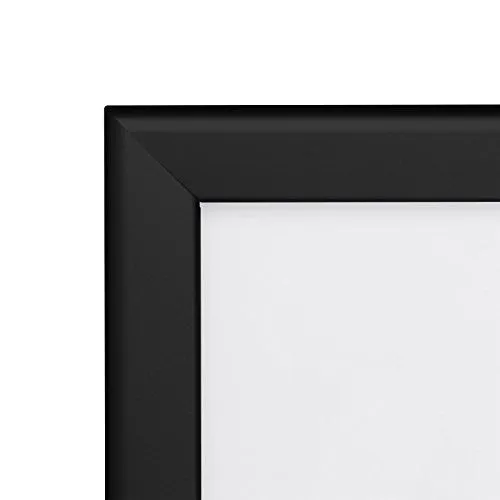 MOVIE POSTER FRAME 27X40 INCH, BLACK SNAPEZO PROFILE, HOME THEATER POSTER FRAME, PROFESSIONAL SERIES FOR ONE SHEET MOVIE POSTERS