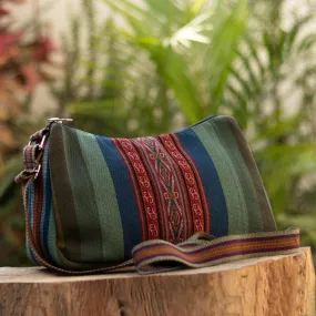 Multicolored Alpaca Shoulder Bag, Mists of Cusco