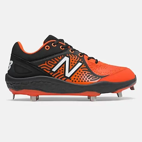 New Balance - Black/Orange Low-Cut L3000v5 Metal Spikes (L3000BO5)