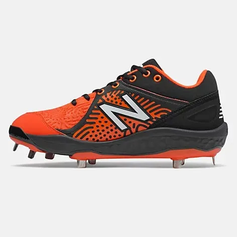 New Balance - Black/Orange Low-Cut L3000v5 Metal Spikes (L3000BO5)