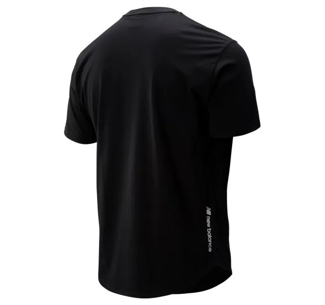 NEW BALANCE SPORT STYLE POCKET TEE BLACK MEN MT93535-BK